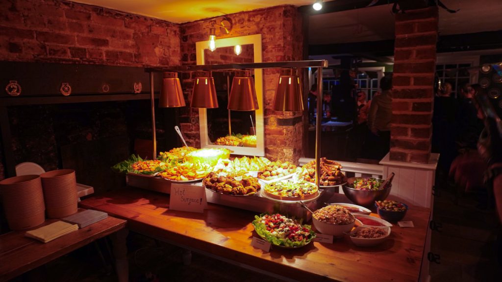 Buffet at The Plough Crowhurst