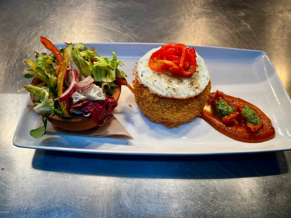 Lite lunch at The Plough Crowhurst